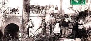 3076- Le Telagh - Dans le Bosquet2 - 1909